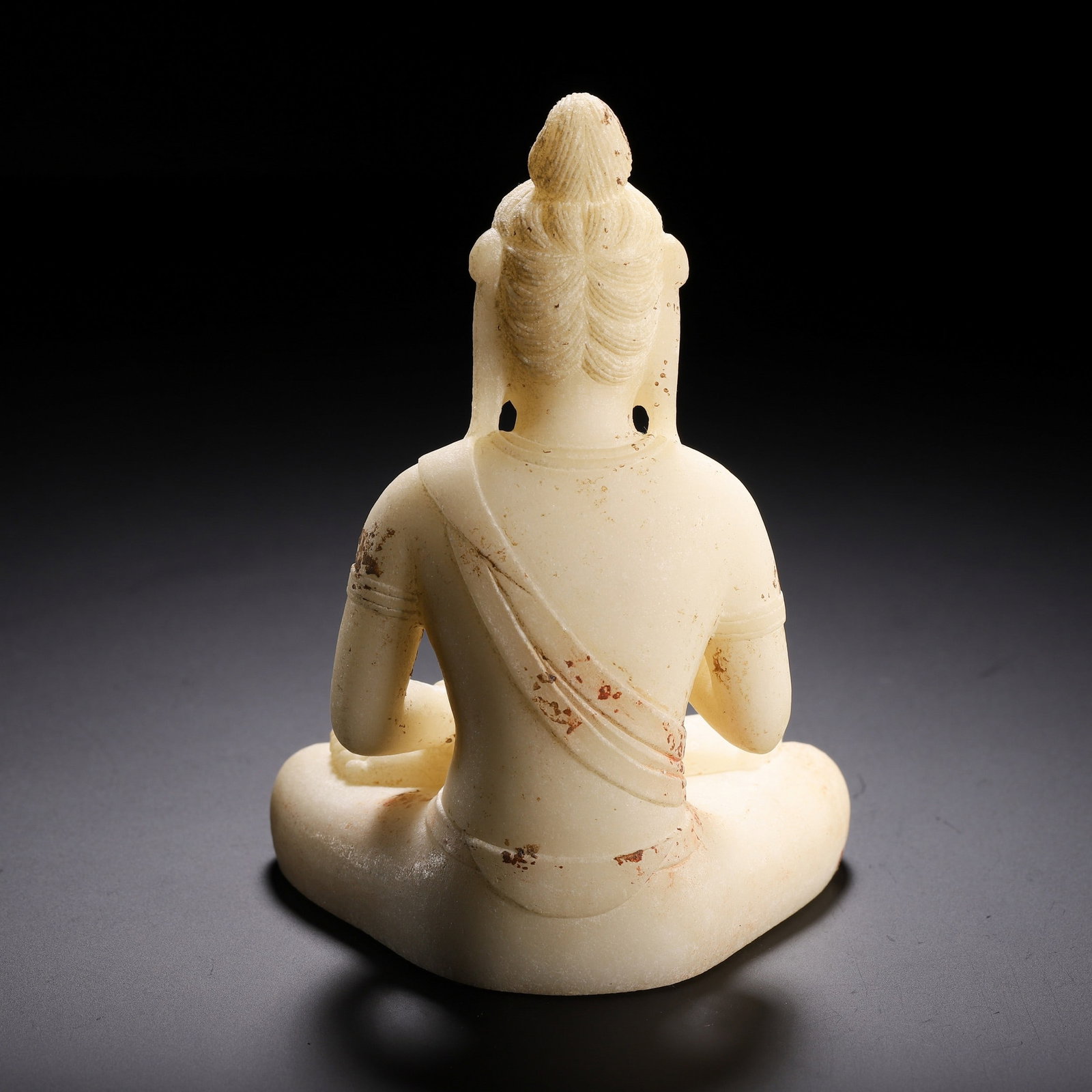 A JADE BUDDHA STATUE - 7