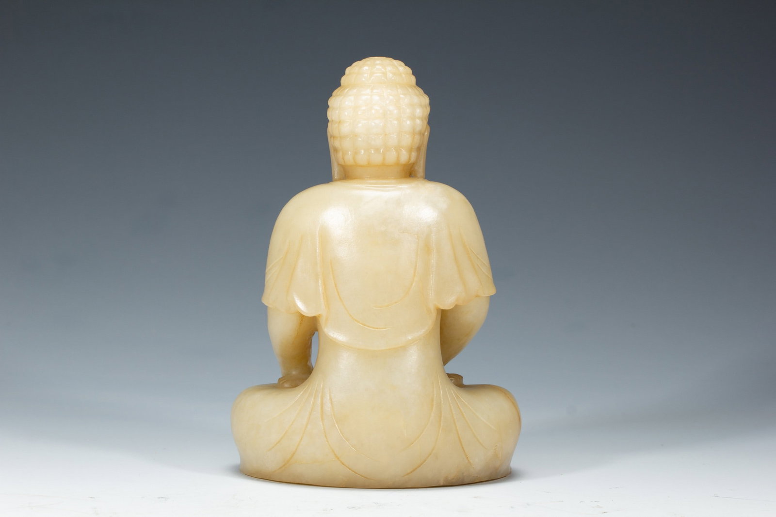 A JADE BUDDHA STATUE - 7