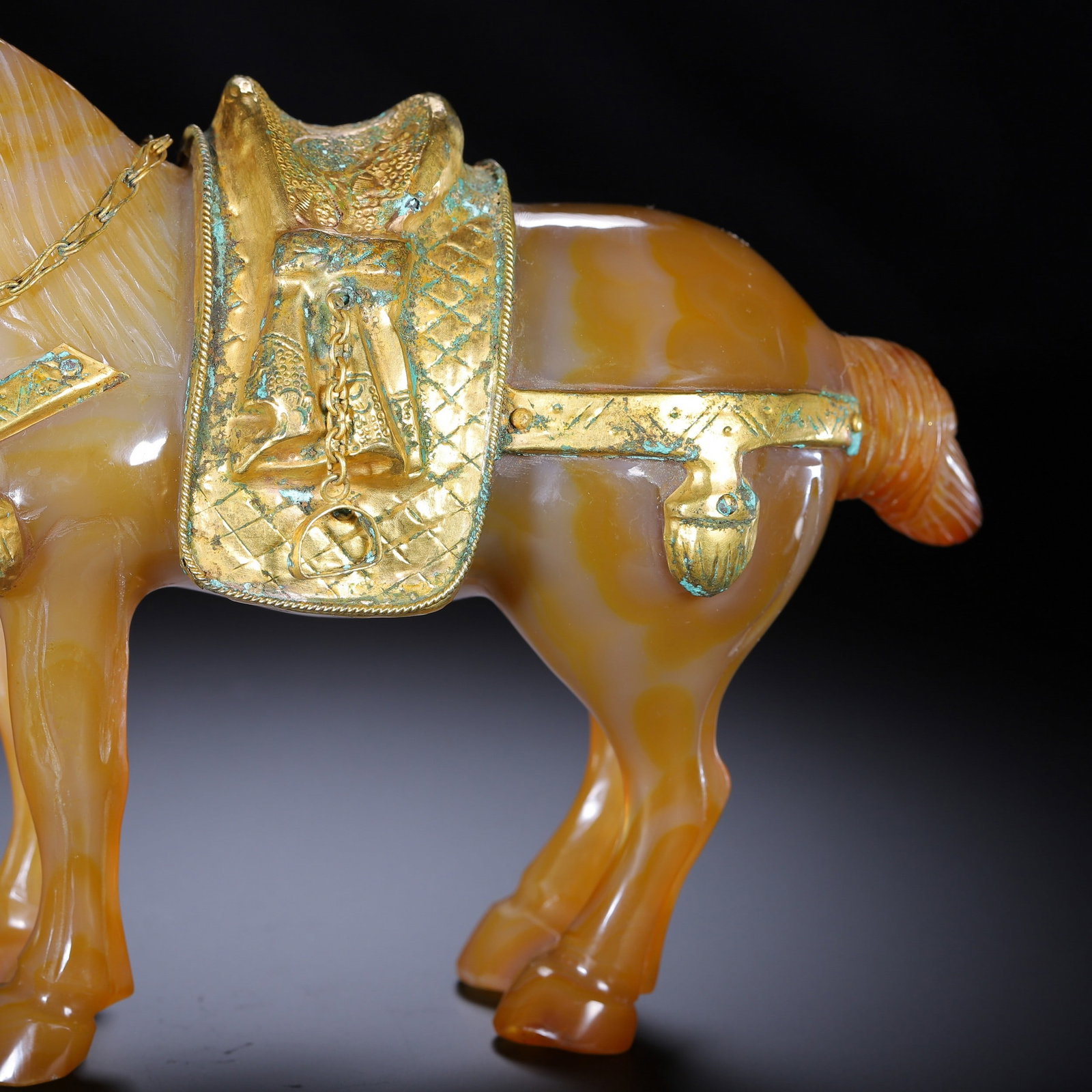 AN AGATE HORSE - 3