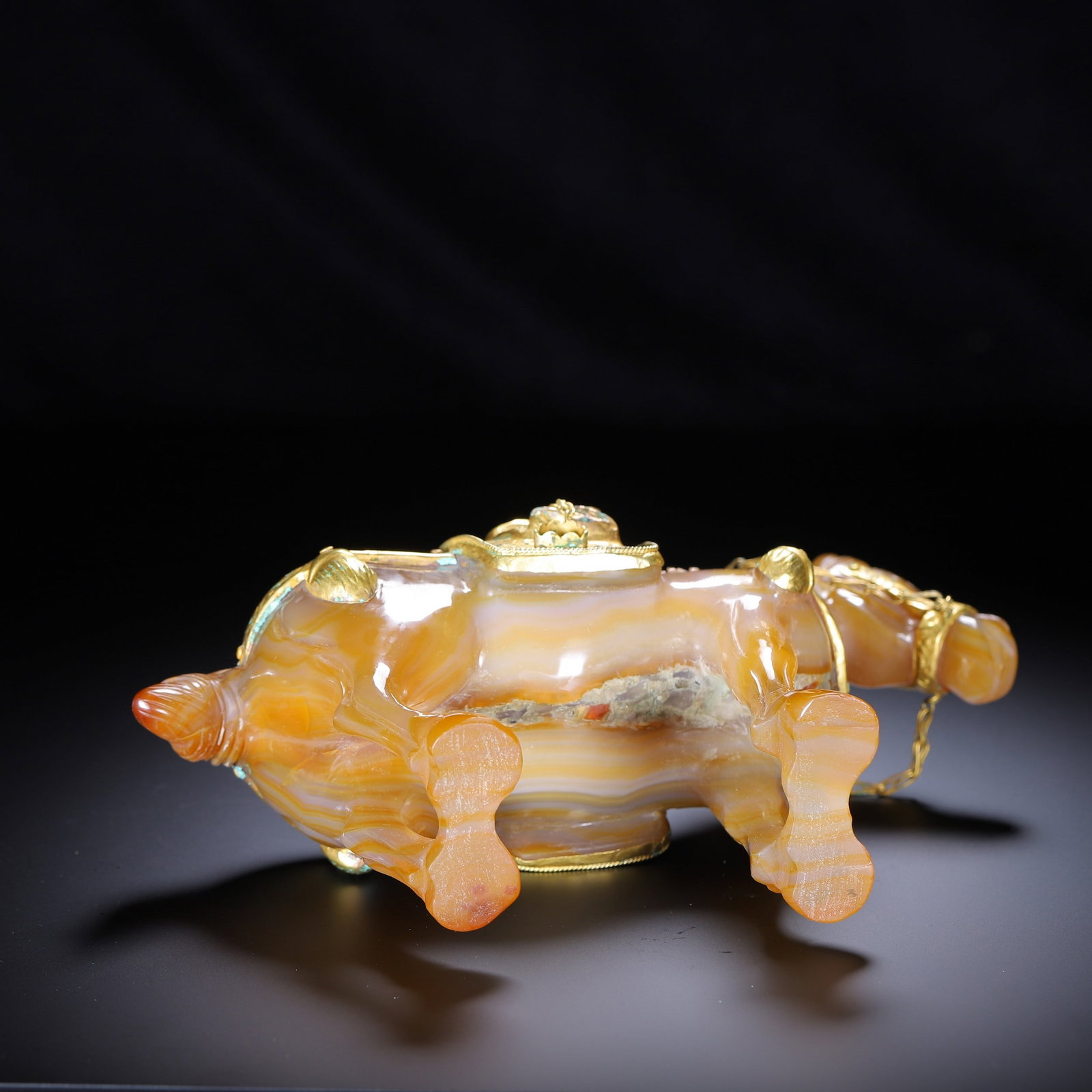 AN AGATE HORSE - 8