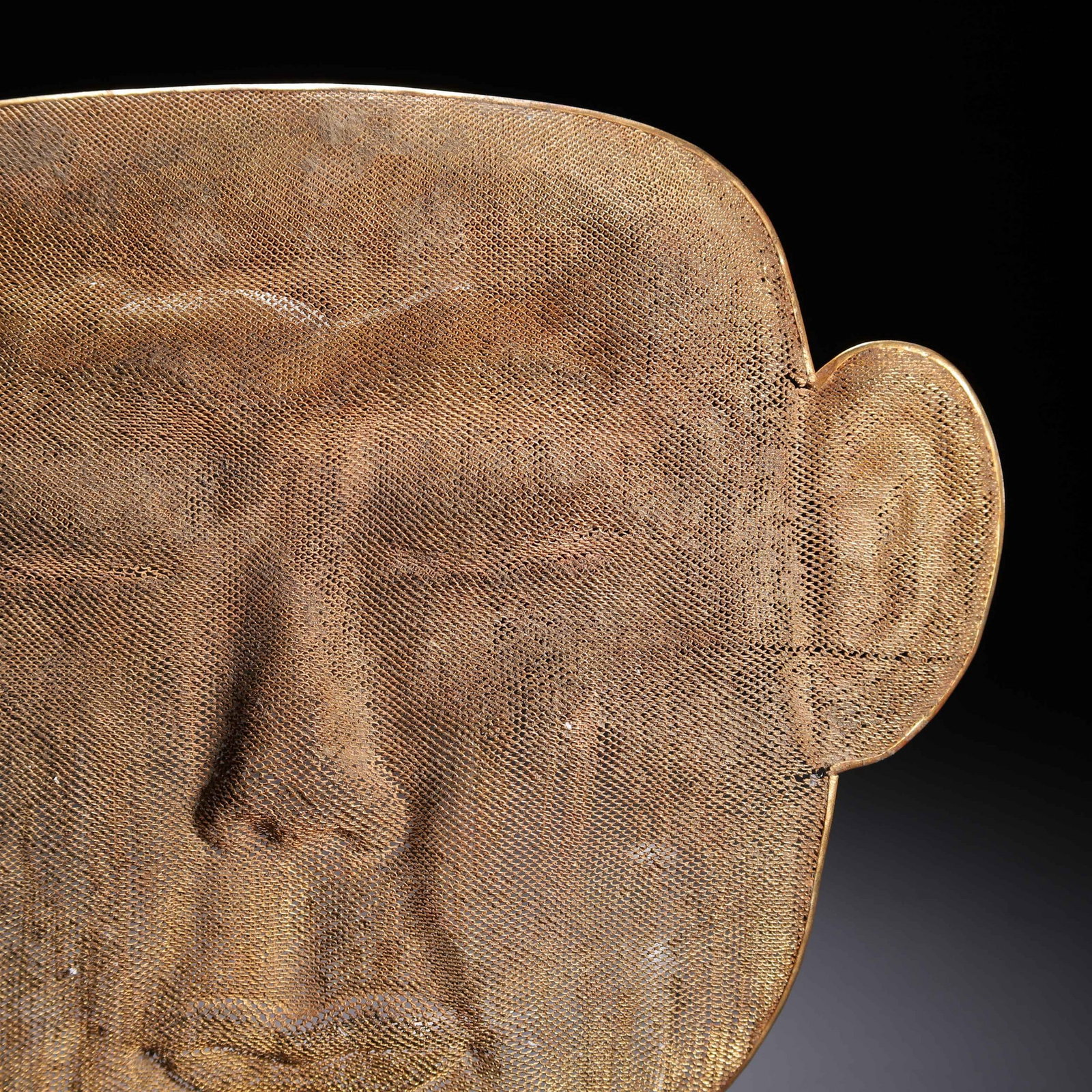 SILVER GILDED MASK - 2