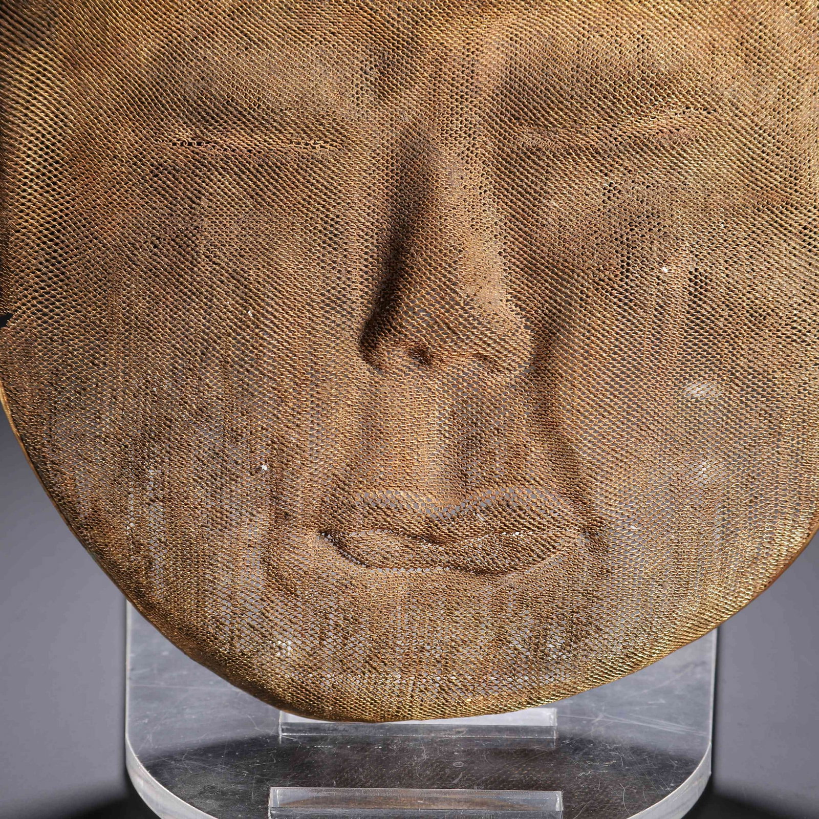 SILVER GILDED MASK - 3
