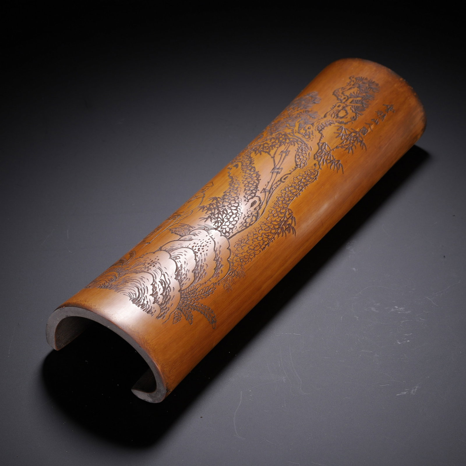 A BAMBOO ARM REST - 4