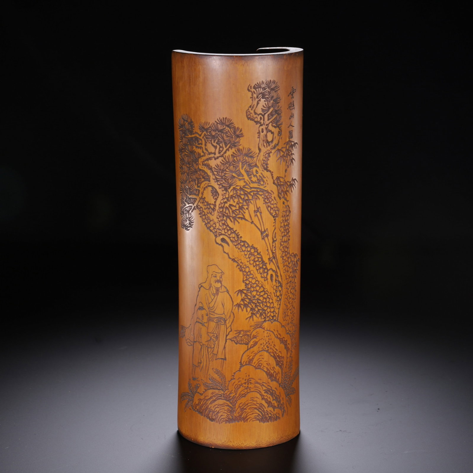 A BAMBOO ARM REST - 7