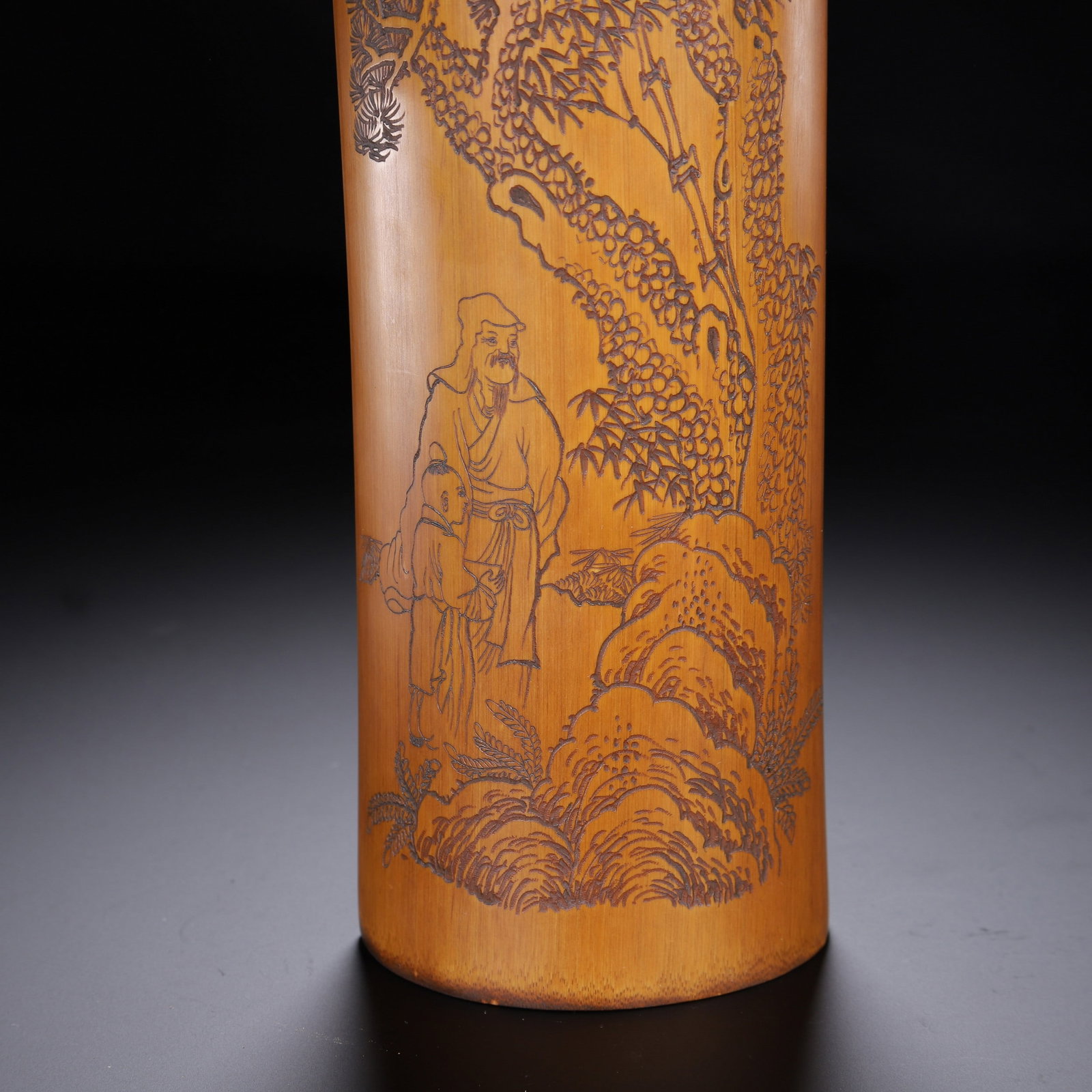 A BAMBOO ARM REST - 8