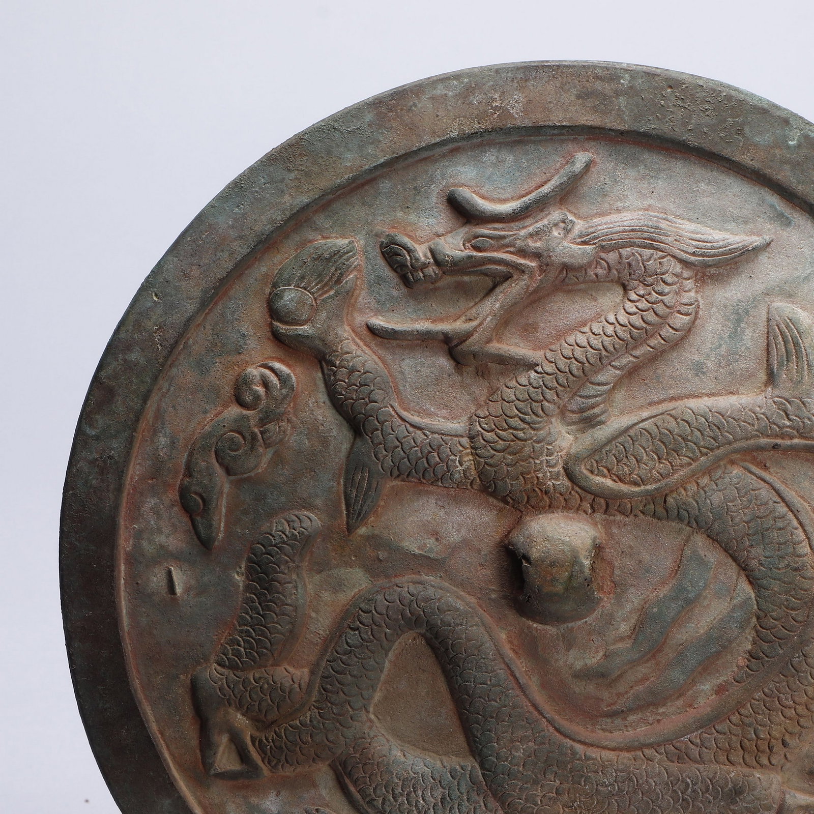 A BRONZE MIRROR - 4