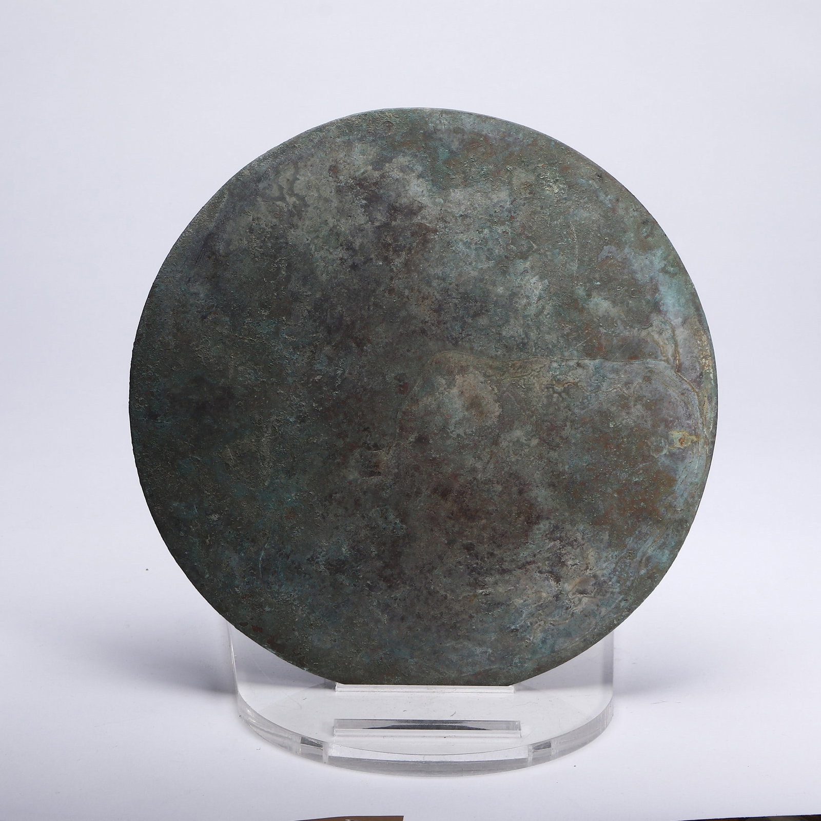 A BRONZE MIRROR - 8