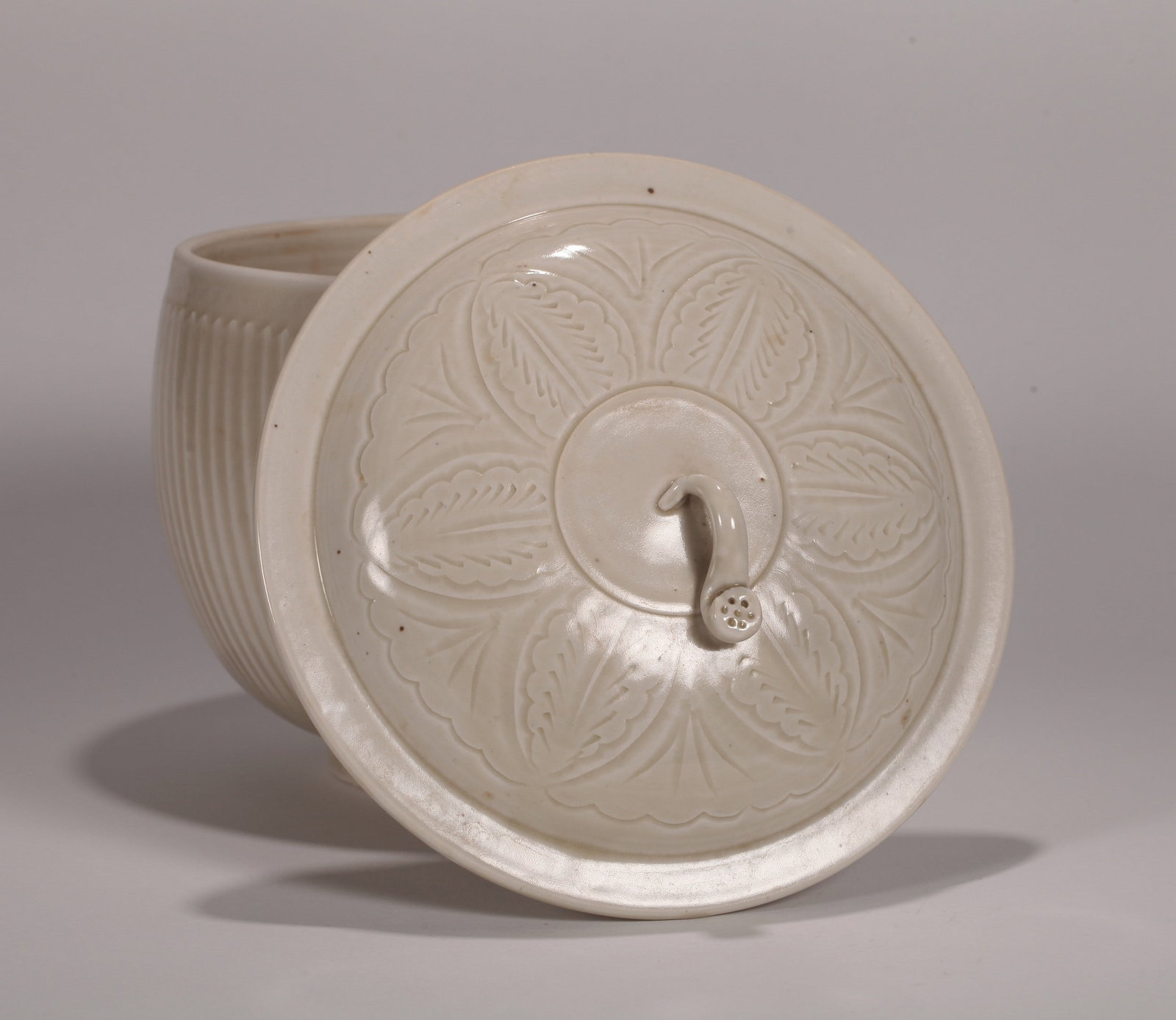 A DING COVERED JAR - 3