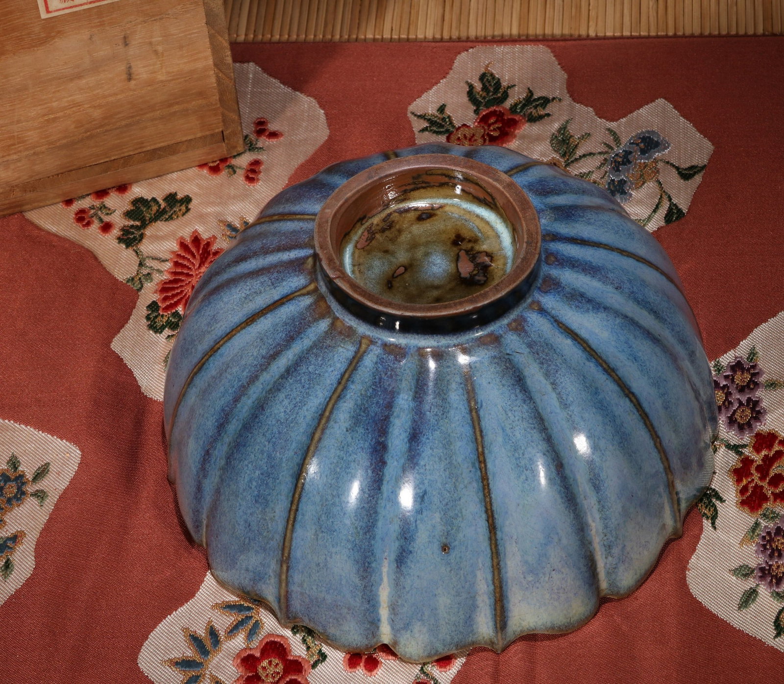 A LARGE JUN BOWL - 7