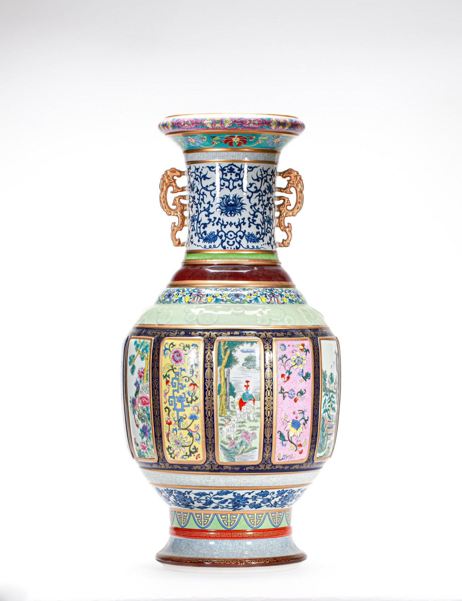 A LARGE BEAUTIFUL VASE - 2
