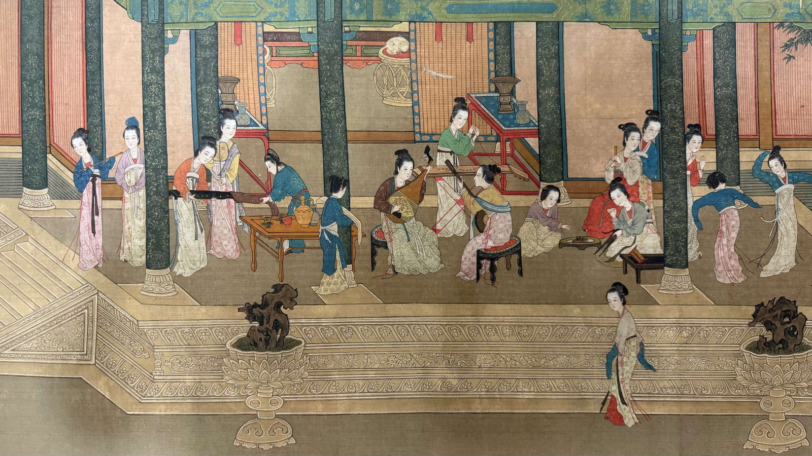 QIU YING ATTRIBUTED TO,LANDSCAPE - 12