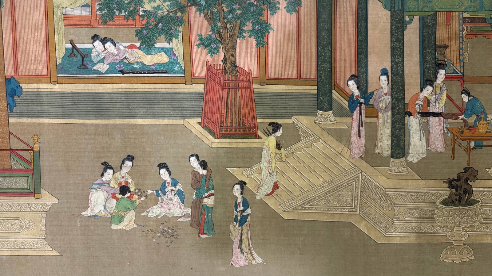 QIU YING ATTRIBUTED TO,LANDSCAPE - 13