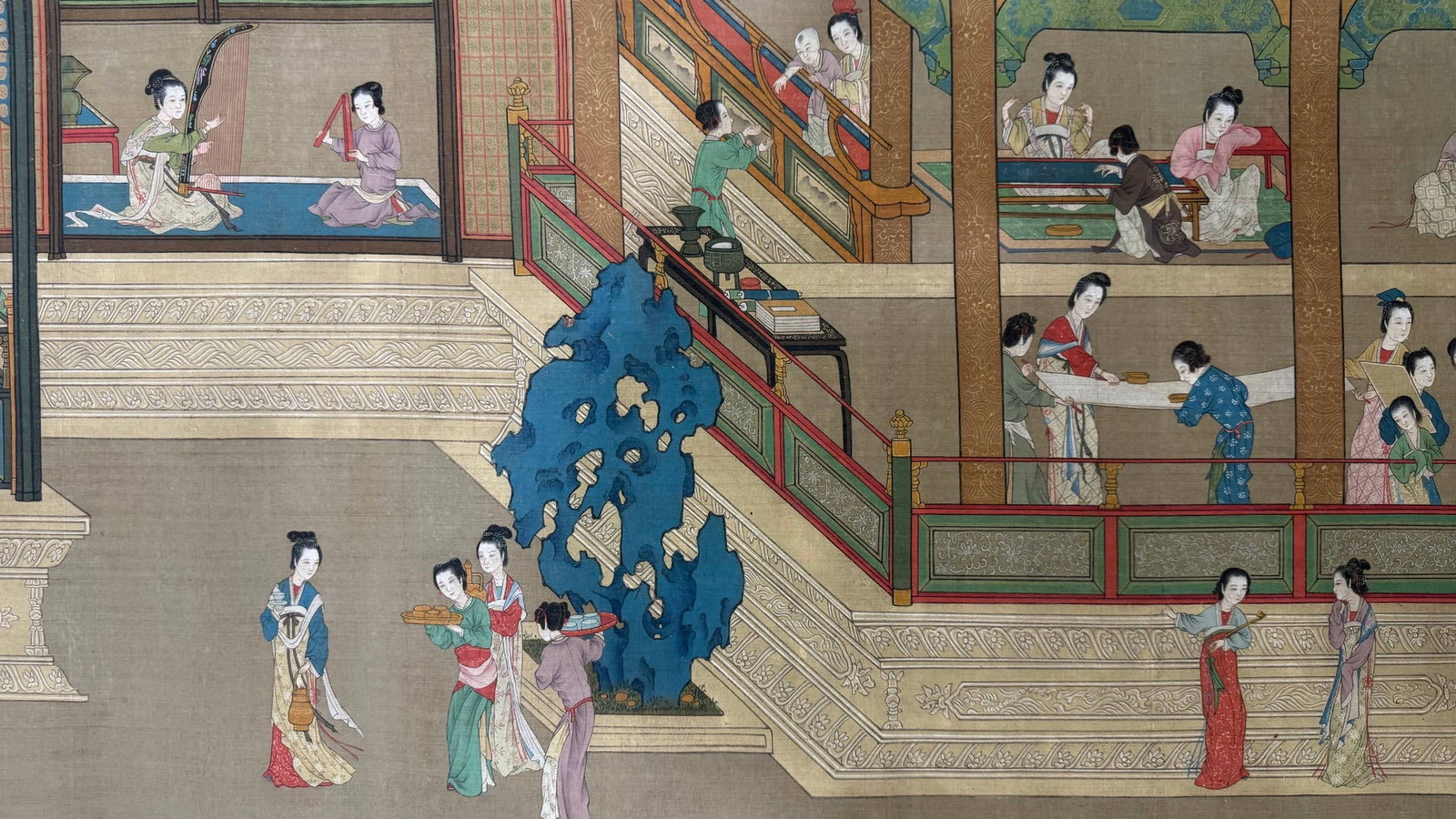 QIU YING ATTRIBUTED TO,LANDSCAPE - 17
