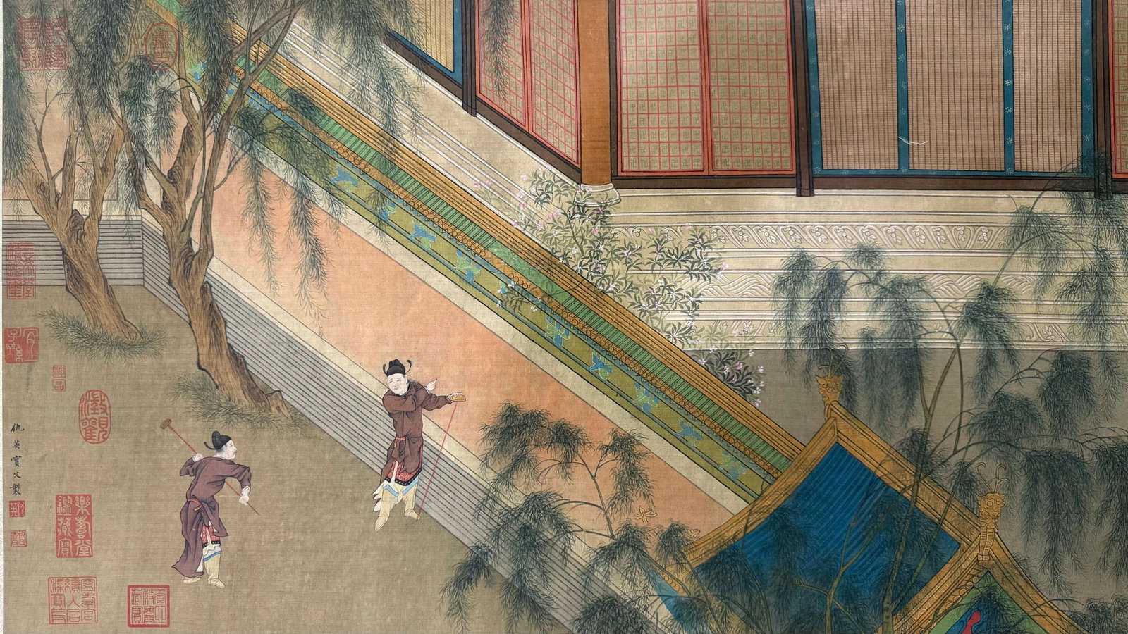 QIU YING ATTRIBUTED TO,LANDSCAPE - 20