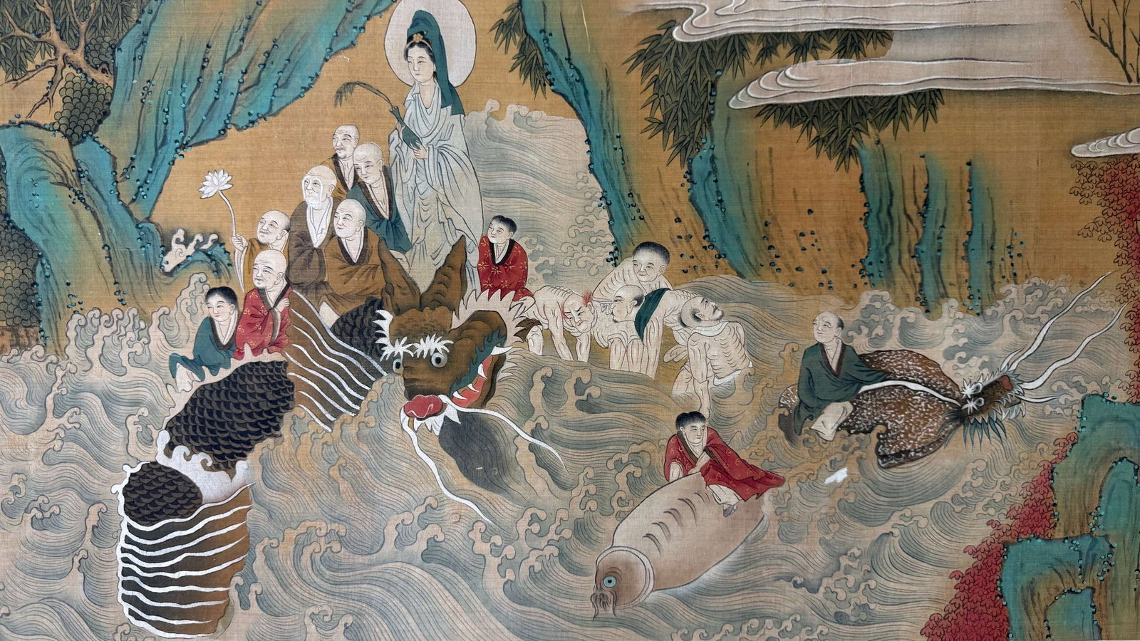 YI MING ATTRIBUTED TO,LANDSCAPE - 9