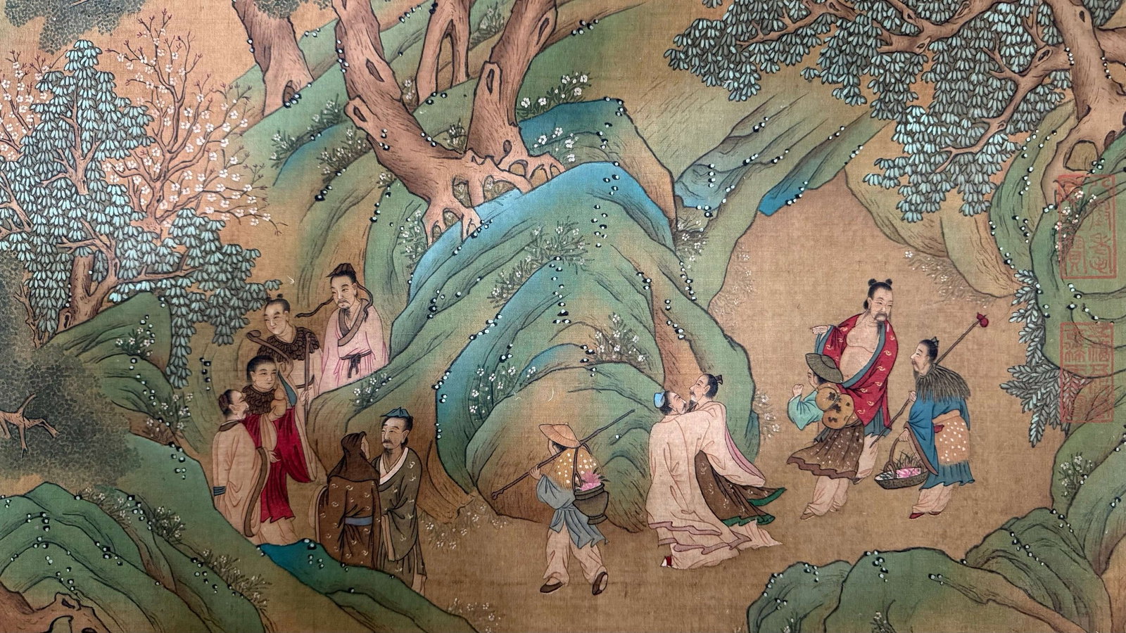 QIU YING ATTRIBUTED TO,LANDSCAPE - 3