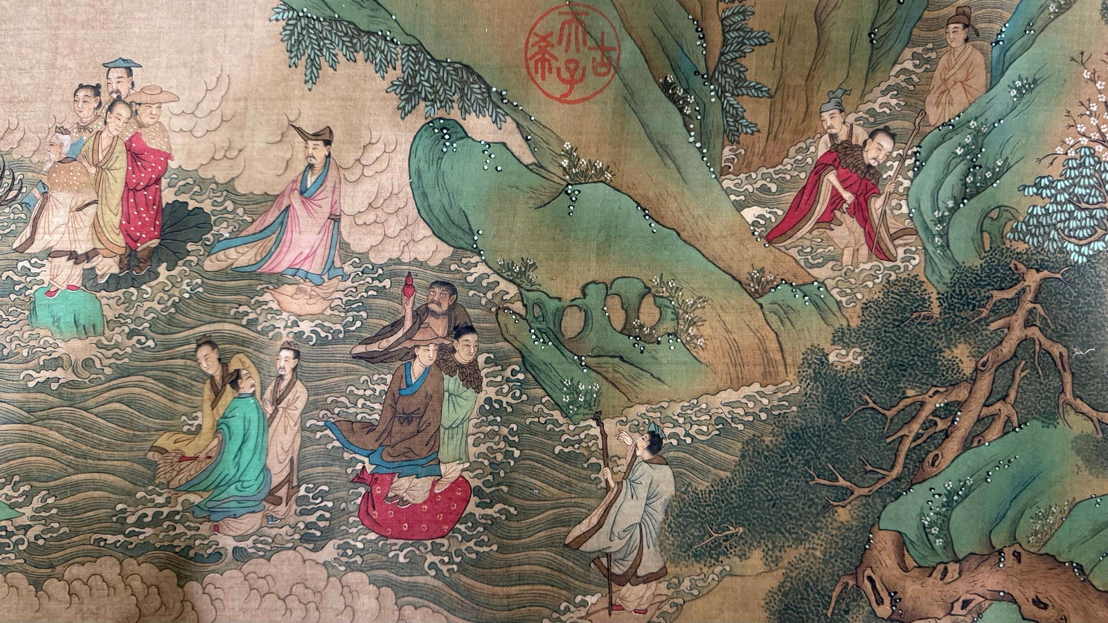 QIU YING ATTRIBUTED TO,LANDSCAPE - 4