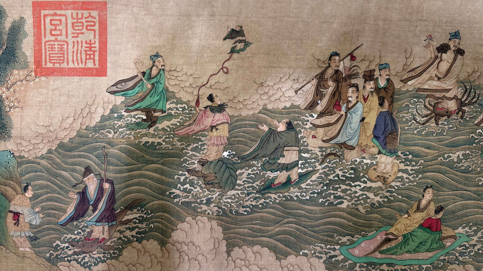 QIU YING ATTRIBUTED TO,LANDSCAPE - 5