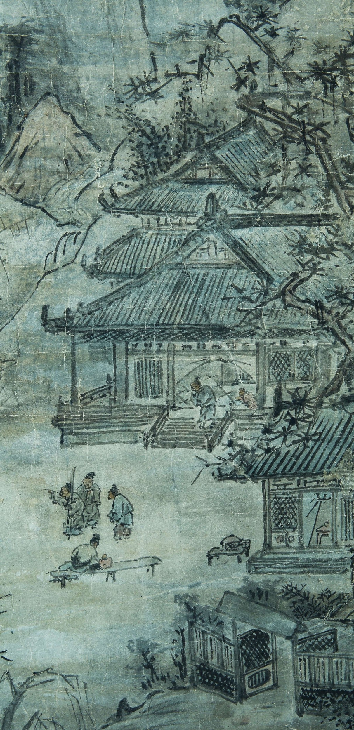 DAI JIN ATTRIBUTED TO,LANDSCAPE - 4