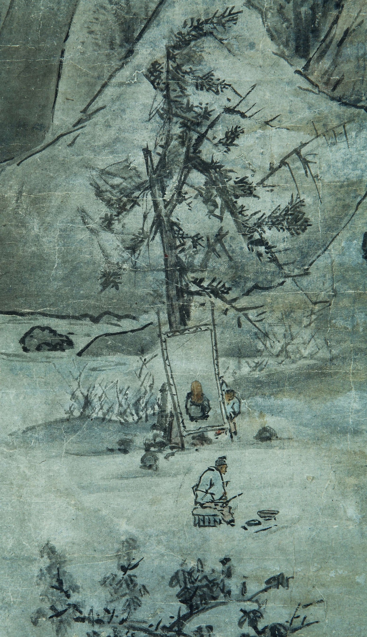 DAI JIN ATTRIBUTED TO,LANDSCAPE - 5