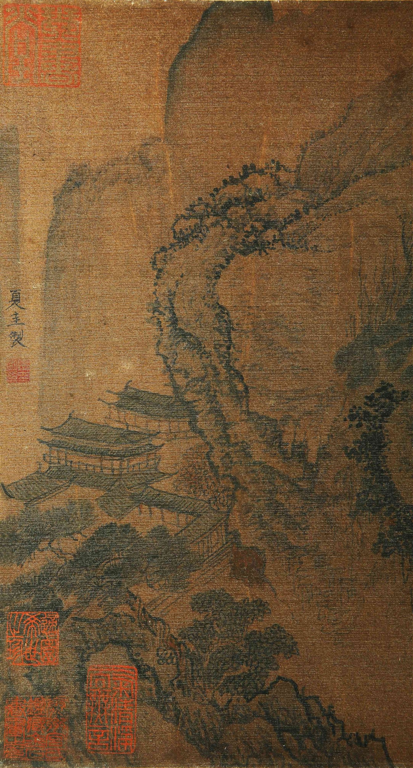 XIA GUI ATTRIBUTED TO,LANDSCAPE - 7