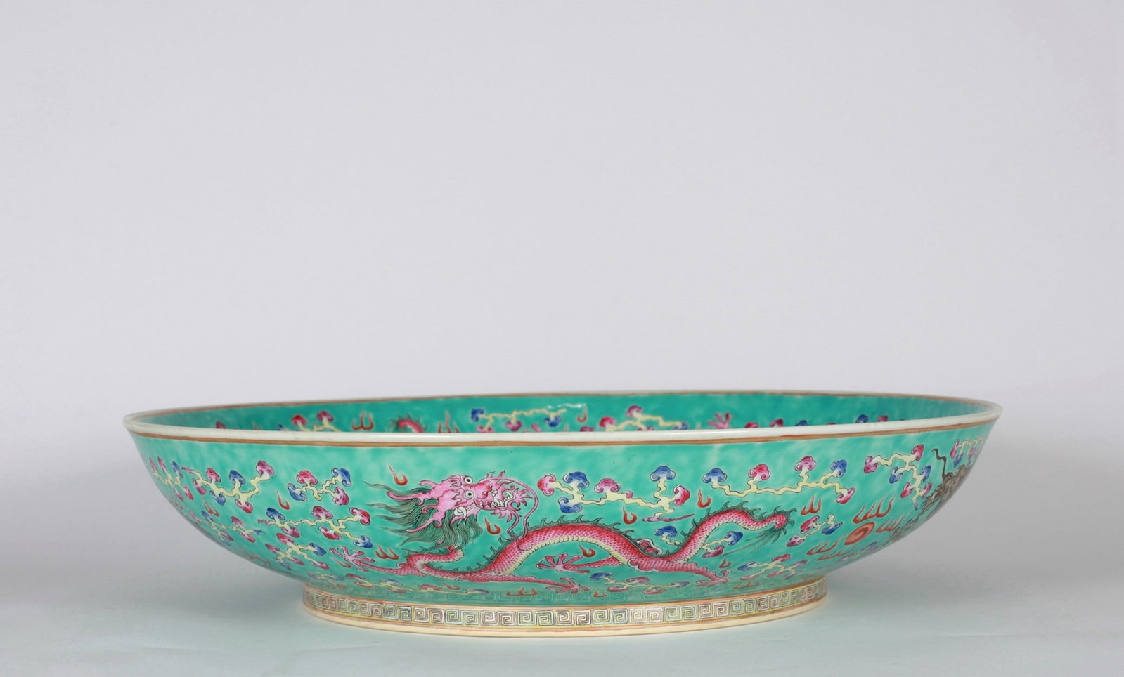 DRAGON PATTERNED LARGE PLATE - 8