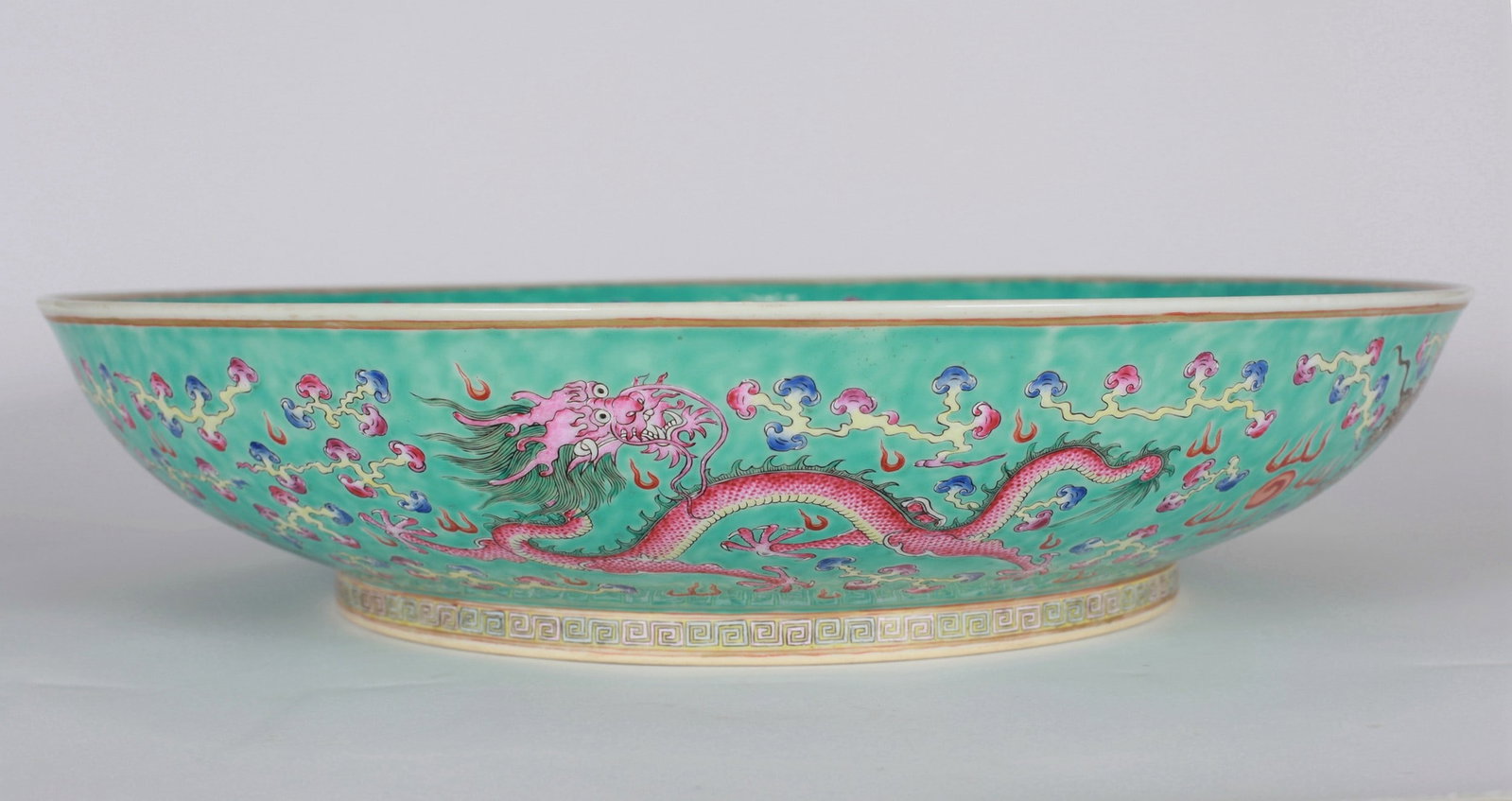 DRAGON PATTERNED LARGE PLATE - 9
