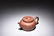 YIXING ZISHA STONEWARE 'POETRY' TEAPOT