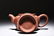 YIXING ZISHA STONEWARE 'POETRY' TEAPOT - 6