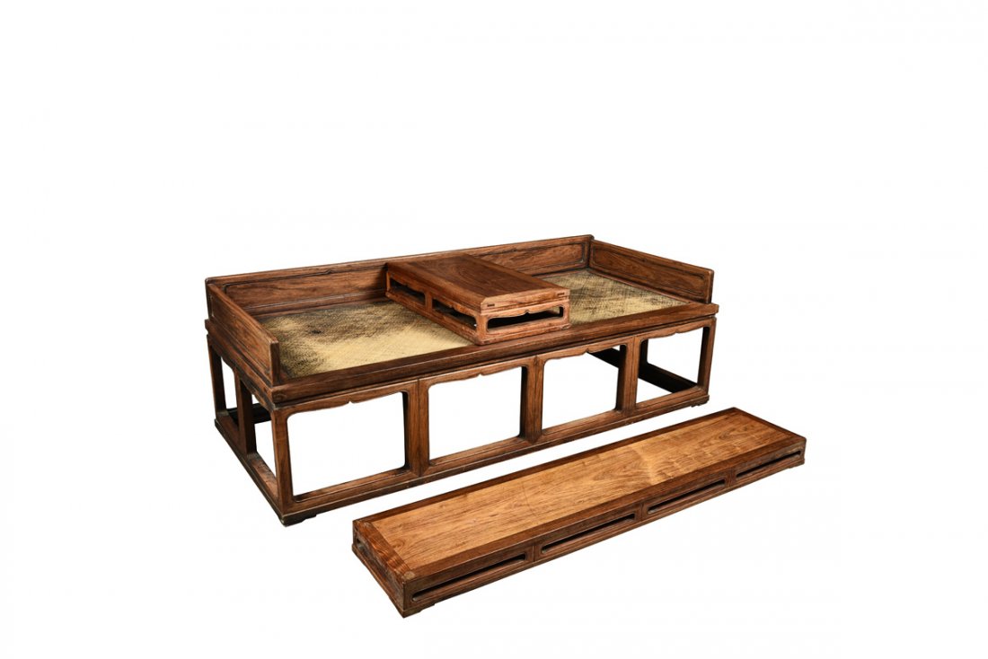 SET OF HUANGHUALI LUOHAN BED (1 of 9)