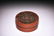 CIRCULAR PIERCE CARVED ZITAN & LACQUERED WOOD BOX