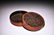 CIRCULAR PIERCE CARVED ZITAN & LACQUERED WOOD BOX - 2