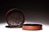 CIRCULAR PIERCE CARVED ZITAN & LACQUERED WOOD BOX - 3