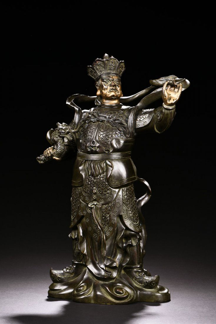 BRONZE CAST VIRUPAKSHA FIGURE (1 of 5)