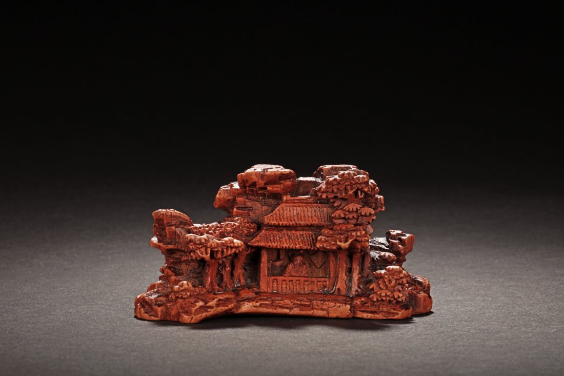 BAMBOO ROOT CARVED SHANZI (1 of 6)