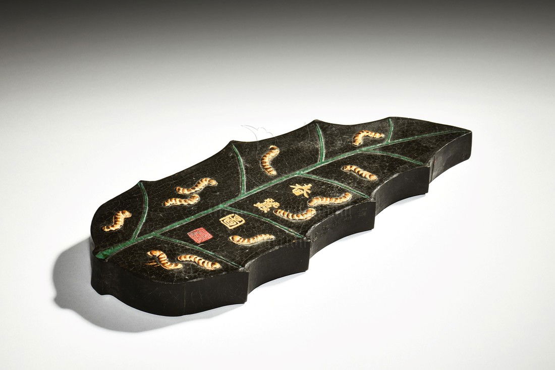 SILK WORMS IN SPRING' INK STONE (1 of 7)