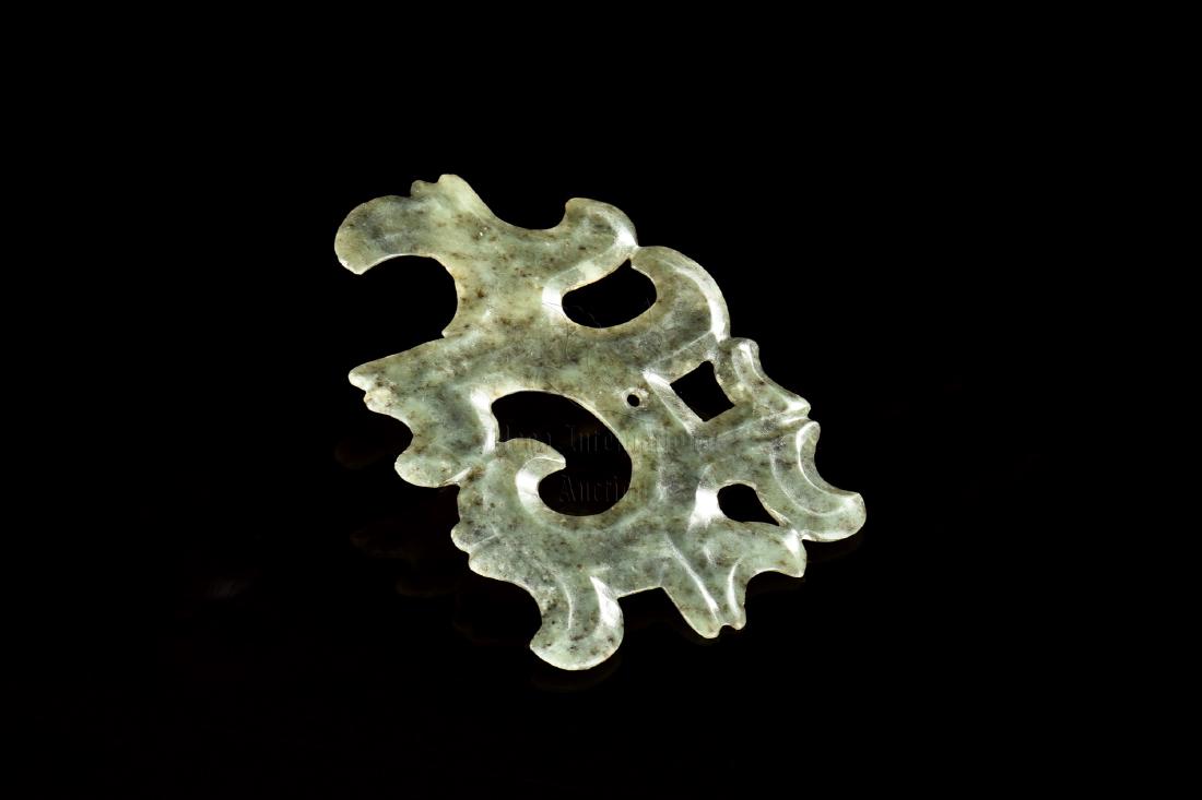 HONGSHAN CULTURE JADE CARVED PENDANT (1 of 7)