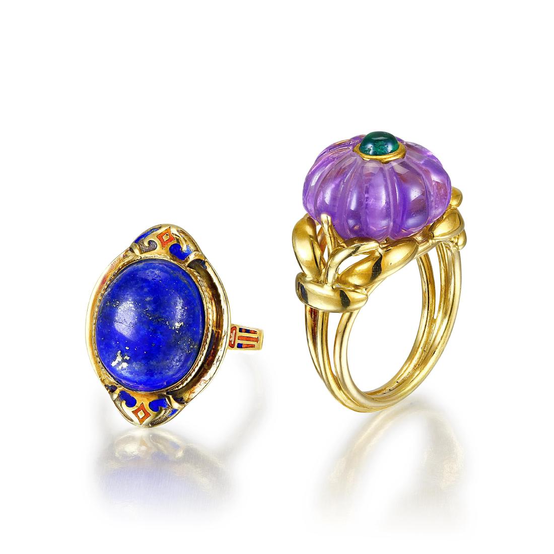 Lot of Two Gold Rings (1 of 3)