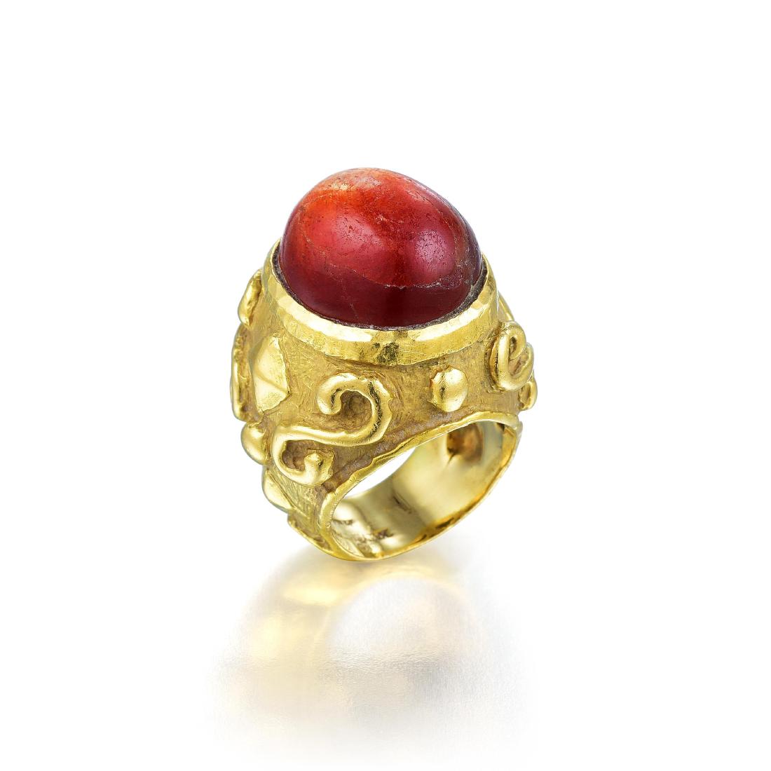 Katy Briscoe Sunstone Ring (1 of 3)