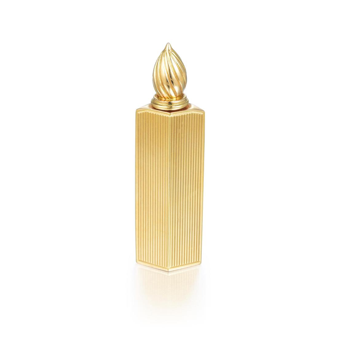 A Gold Perfume Bottle (1 of 2)