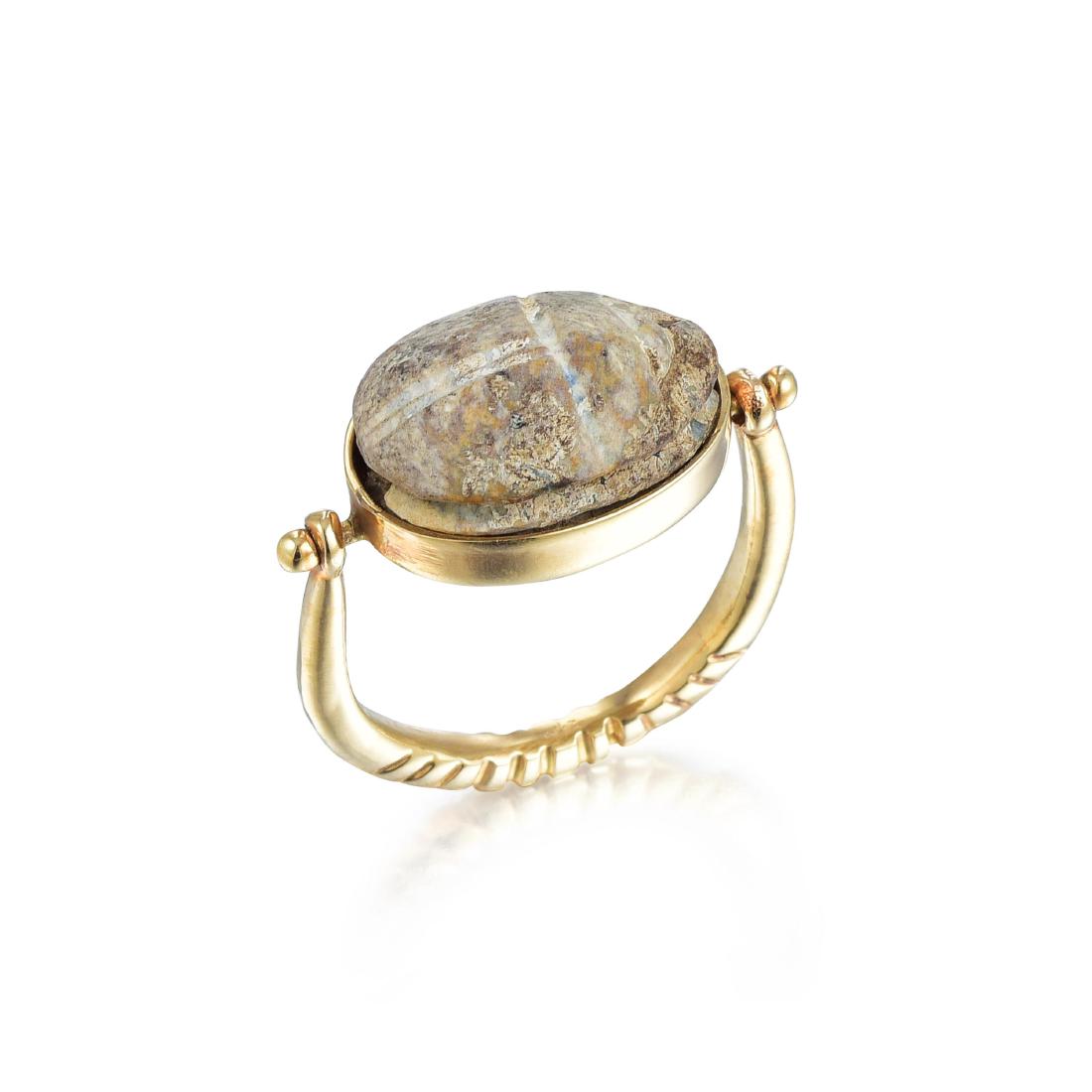 An Egyptian Scarab Ring (1 of 2)