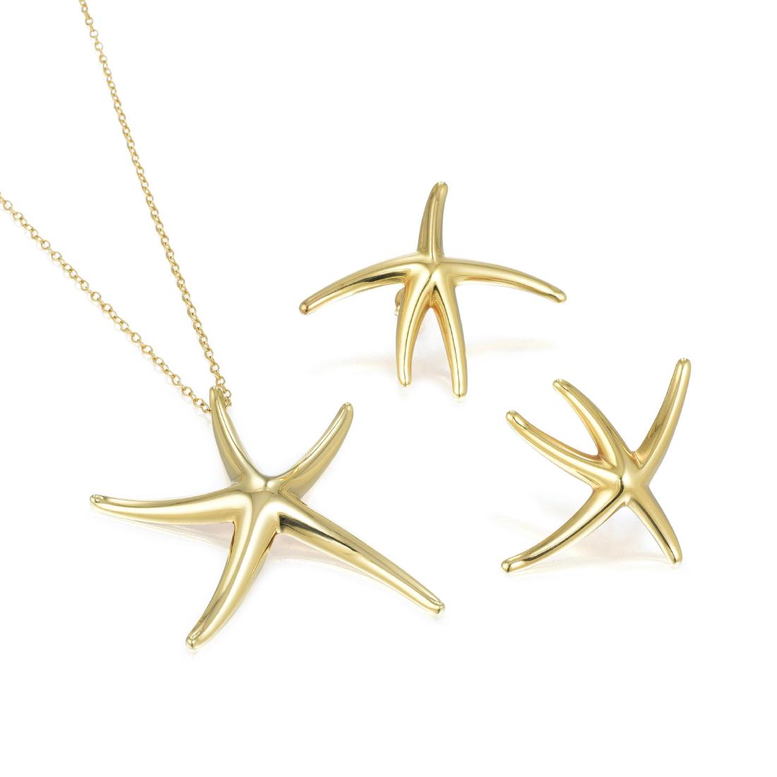 Tiffany & Co. Elsa Peretti Starfish Pendant Necklace (1 of 9)