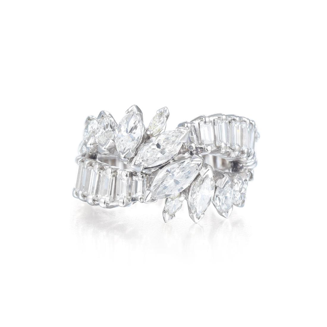 A Diamond Crossover Ring (1 of 2)