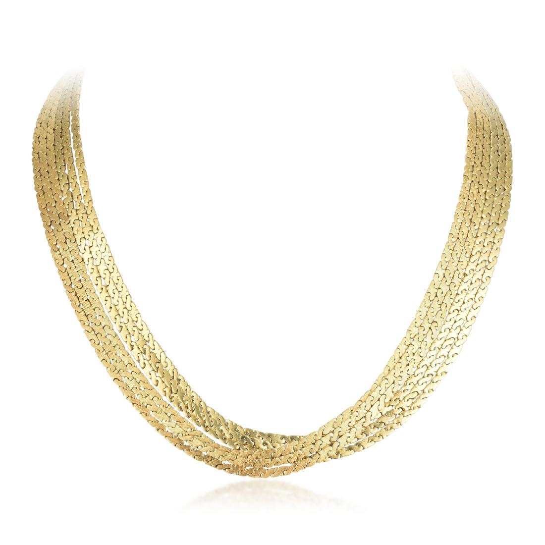 Cartier Gold Necklace (1 of 3)