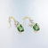 A Pair of Emerald and Diamond Drop Earrings - 2