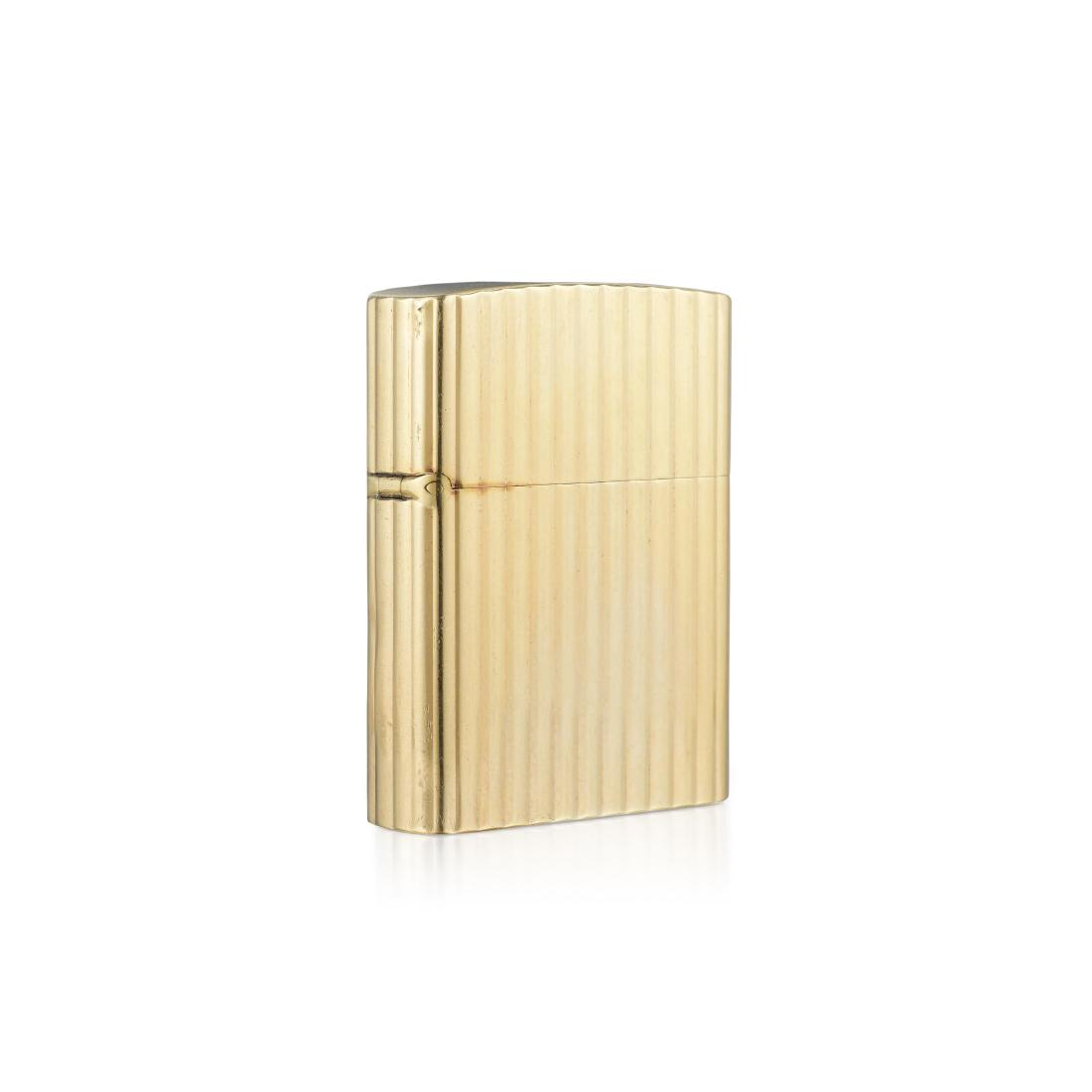 Tiffany & Co. Gold Zippo Lighter (1 of 3)