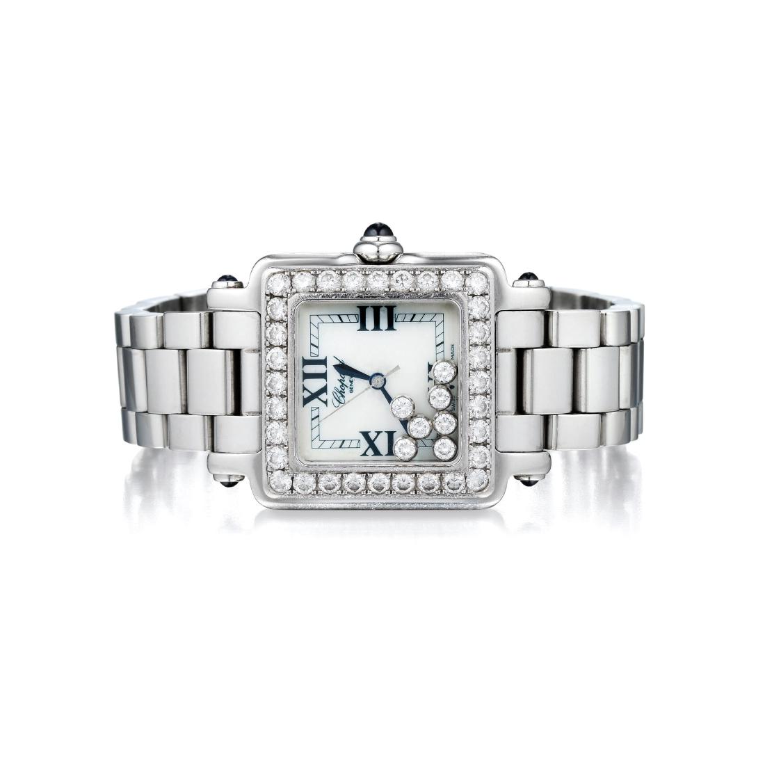 Chopard Happy Sport Diamond Ladies Watch (1 of 4)