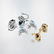 A Group of 14K and 10K Gold Gemstone Earrings With Blue - 2
