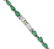 Cartier Art Deco Emerald and Diamond Platinum Dress