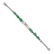 Cartier Art Deco Emerald and Diamond Platinum Dress - 2
